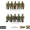 Warlord Games Blitzkrieg German Infantry 28mm Miniatures - 30 Plastic WW2 Model Kit For Bolt Action
