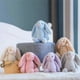 thumbnail image 5 of Una cosa Conejo de peluche de orejas largas, lindo conejo grande jugando con un muñeco de conejo suave y lindo, durmiendo con un conejo grande junto a la cama. Regalos vacaciones, 5 of 5