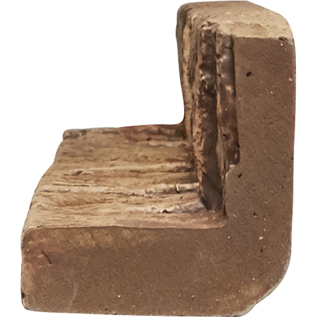 Ekena Millwork 3"W x 3"D x 48"H Universal Inside Corner for StoneWall Faux Stone Siding Panels, Sedona