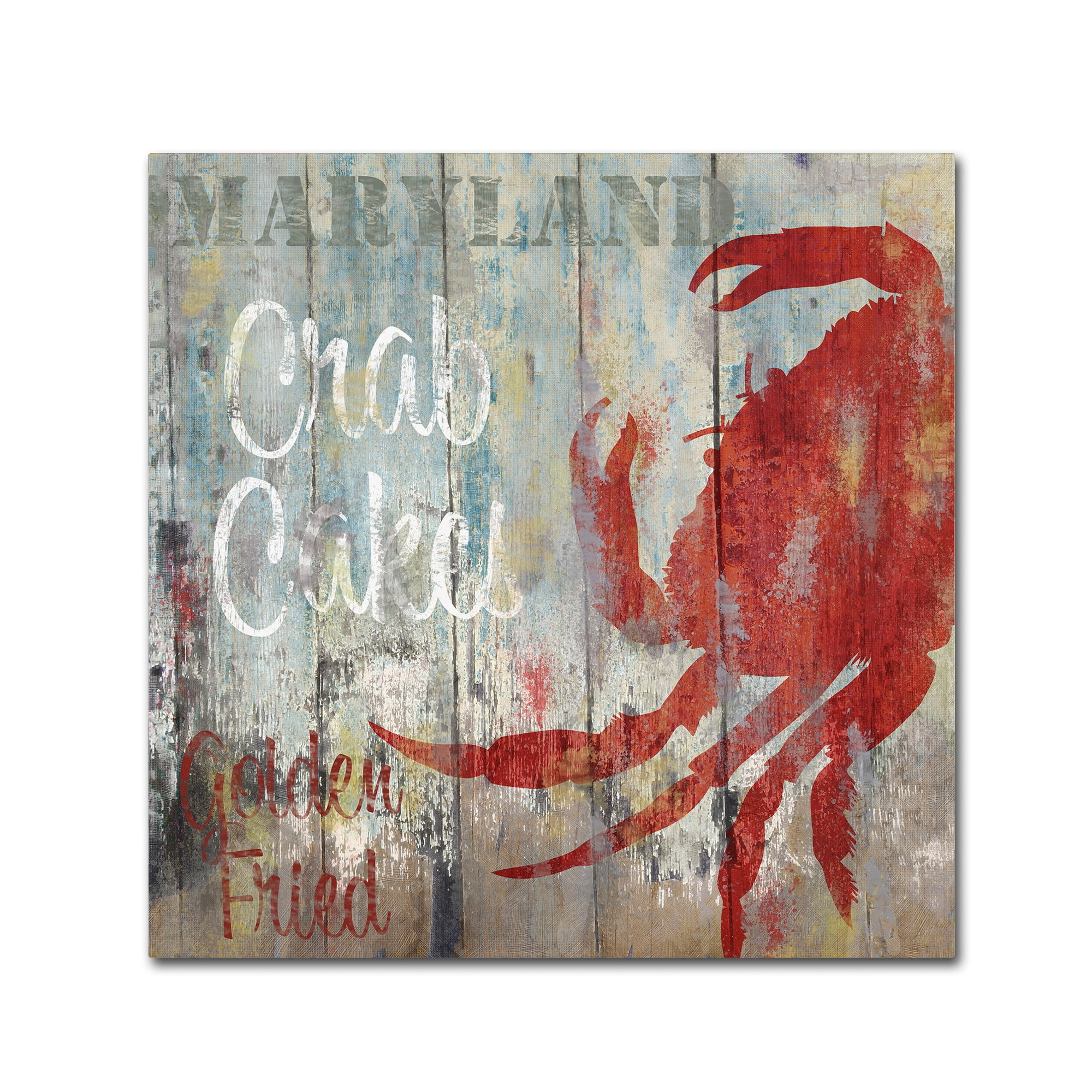 Trademark Fine Art "Restaurant Seafood II" Canvas Art by Color Bakery