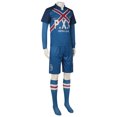 thumbnail image 4 of Peluca de disfraz de Cosplay de Anime Blue Lock Rin Itoshi Rin, n.º 9, traje de fútbol, uniformes para fiesta deportiva de Halloween para hombre, 4 of 5