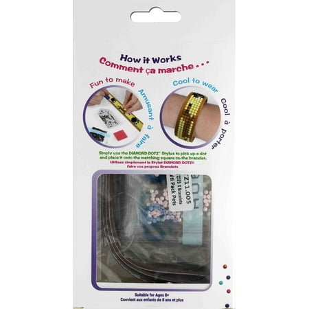 UPC: 4897073245669 | Diamond Dotz DOTZIES Diamond Art Bracelet Kit 1 X9 -Assorted Pets 3/Pkg