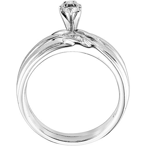 120 Carat Tw Diamond Sterling Silver Bridal Set