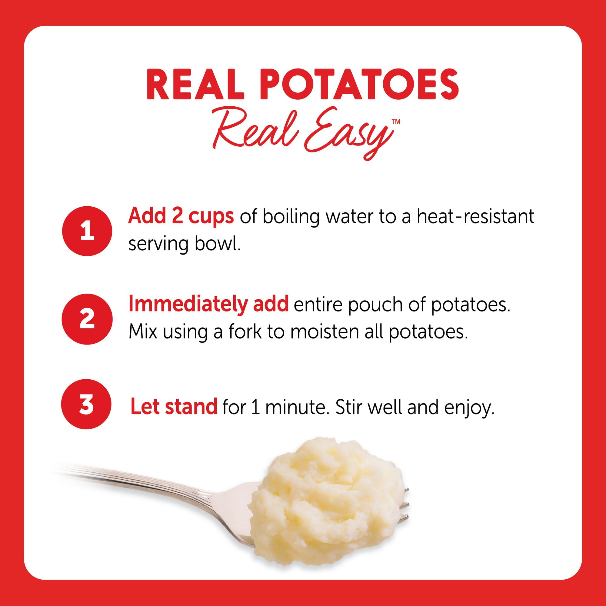 (8 pack) Idahoan Buttery Homestyle® Mashed Potatoes Value Size, 12 oz Resealable Pouch