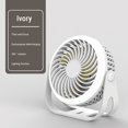 thumbnail image 4 of XGFHYJEH Desk Fan, Box Fan, Small Fan, Box Fans for Home, Desk Fans under $15.00, Small Box Fan, Portable Personal Quiet Electric Fan for Home, Plastic, 4 of 7