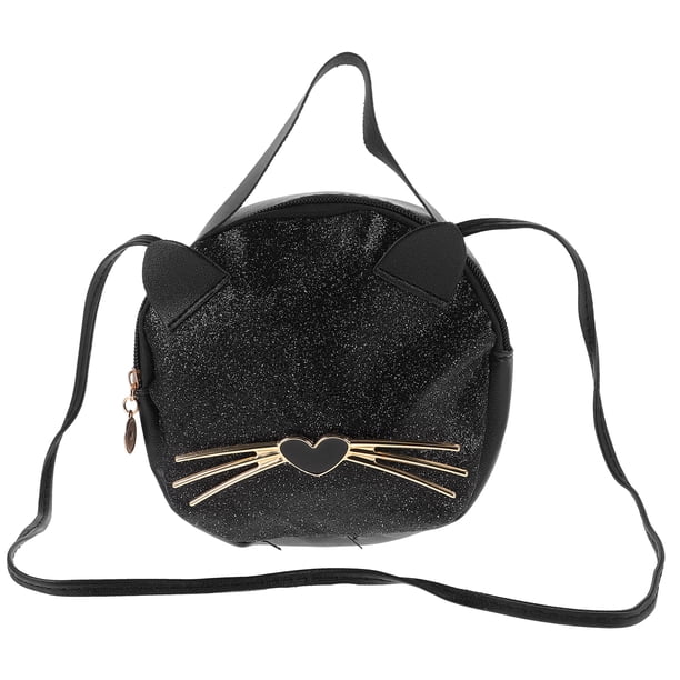 1pc Moda Hombro Bolso Historieta Cat Cross Body Bolsa Bolsa Portátil Bolsa
