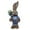 B, variant on Outdoor Easter Bunny Decor, 35cm Tall Faux Rush Rabbit Statue, Weather-Resistant for Garden, Patio & Spring Landscape Display A