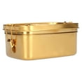 thumbnail image 1 of Food Container, Dinnerware Bento Box Reusable Portable  For Home For Travel For School Stainless Steel Color,Gold, 1 of 8