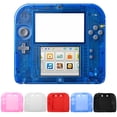 thumbnail image 3 of Qisuw Silicone for Case for Shell Skin Protective Cover Anti-Slip Shockproof Accessories for 2DS Game Console, 3 of 14
