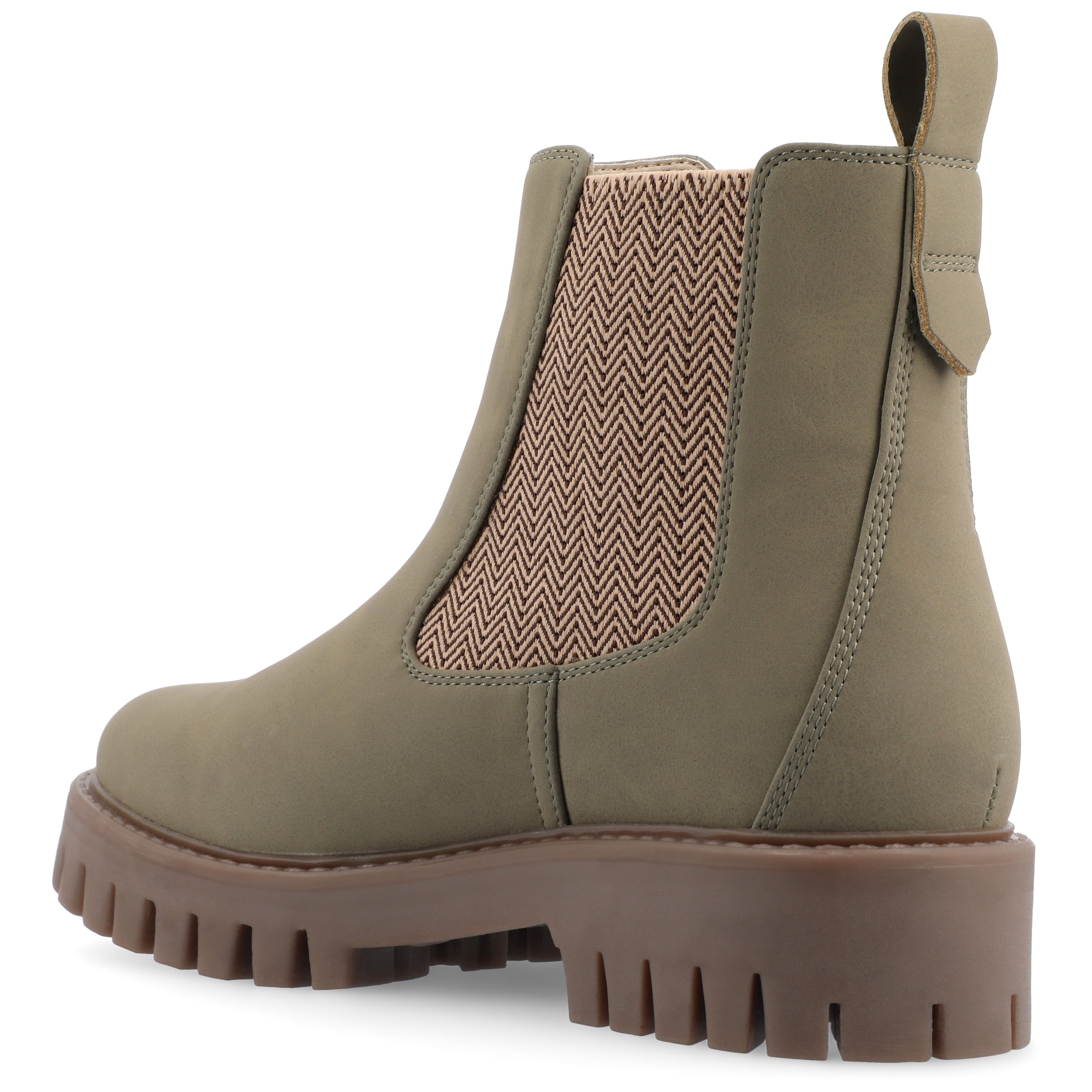 Journee Womens Alara Chelsea Pull On Booties, Widths Available