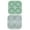 Green, variant on TACILIP Gifts for Family, Ice Cubes Maker,4 Hole Ice Cubes Molding Ice Box Small Household Refrigerator Easy-release Ice Lattice With Cover Ice Lattice, Kitchen Essentials, 1PC