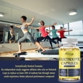 thumbnail image 3 of Electrolyte Capsules - with Magnesium, Sodium, Potassium, Chloride - Replenish Fluids and Balance Electrolyte Levels - 120 Count, 3 of 6