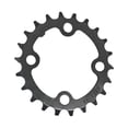 thumbnail image 3 of 2 Platos De Bicicleta De Montaña 22T, Plato Ancho Estrecho Para Montar En Bicicleta Plegable, Color Negro, 3 of 8