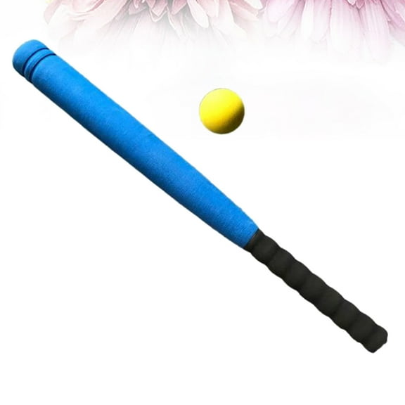 KHBUAB Kids Baseball Set 1Pcs Blue Plastic Improves Batting Skills for Toddlers Backyard Play