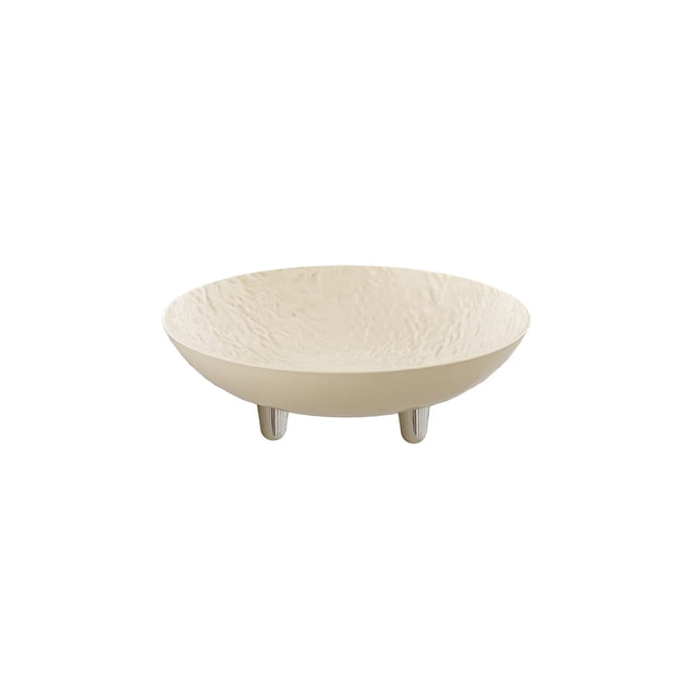 Ohufall 9.05 Inches 23cm Premium Fruit Serving Tray Upscale Snack Platter For Coffee Table Decor