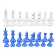thumbnail image 4 of Filfeel King Height 49mm Plastic Chess Pieces,32PC Medieval Plastic Chess Pieces Set King Height 49mm Without Chessboard for Competition, 4 of 8