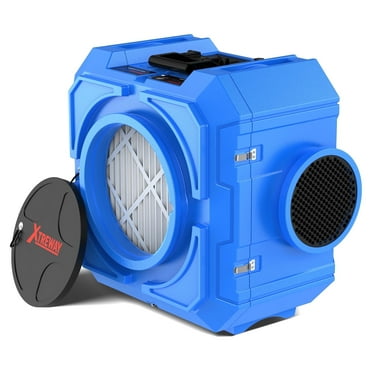 Xtreway Hepa Air Scrubber for Mold with 3-Stage Filtration 550CFM Negative Air Machine or Water/Fire Damage Restoration