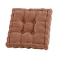 thumbnail image 2 of D-GROEE Tatami Cushion 15.75” x 15.75” Soft Corduroy Decorative Pillows, 2 of 7