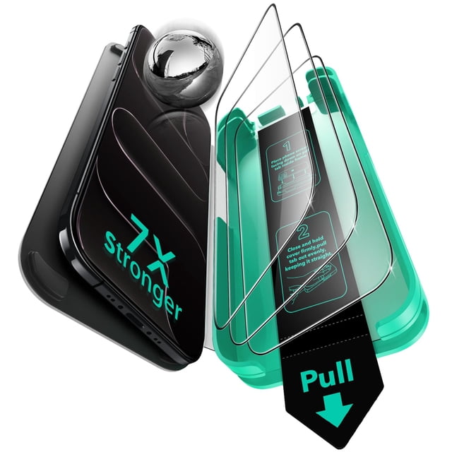 Protector de pantalla ESR 3 unidades para iPhone Air con vidrio templado 9H+