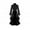 Black, variant on Ulitacool Dresses For Girls 17-18 Years Big Gothic Tuxedo Long Trench Long Top Dress Cute Daily Wear Black
