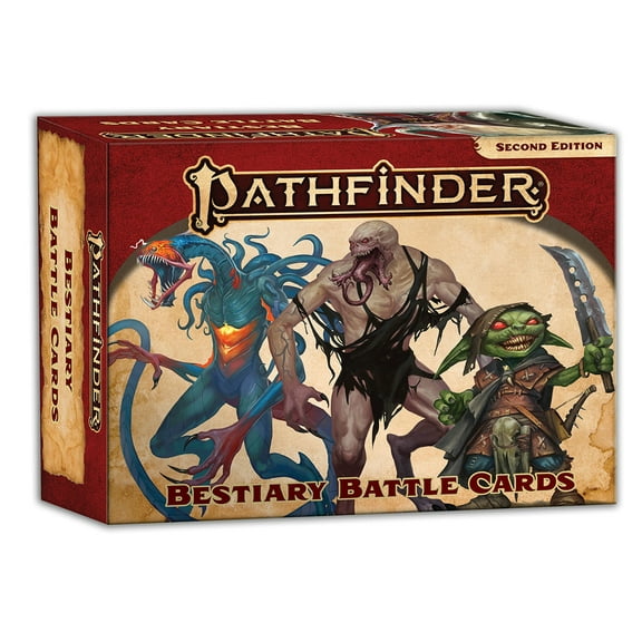 Pathfinder Bestiary Battle Cards (P2) (Other)