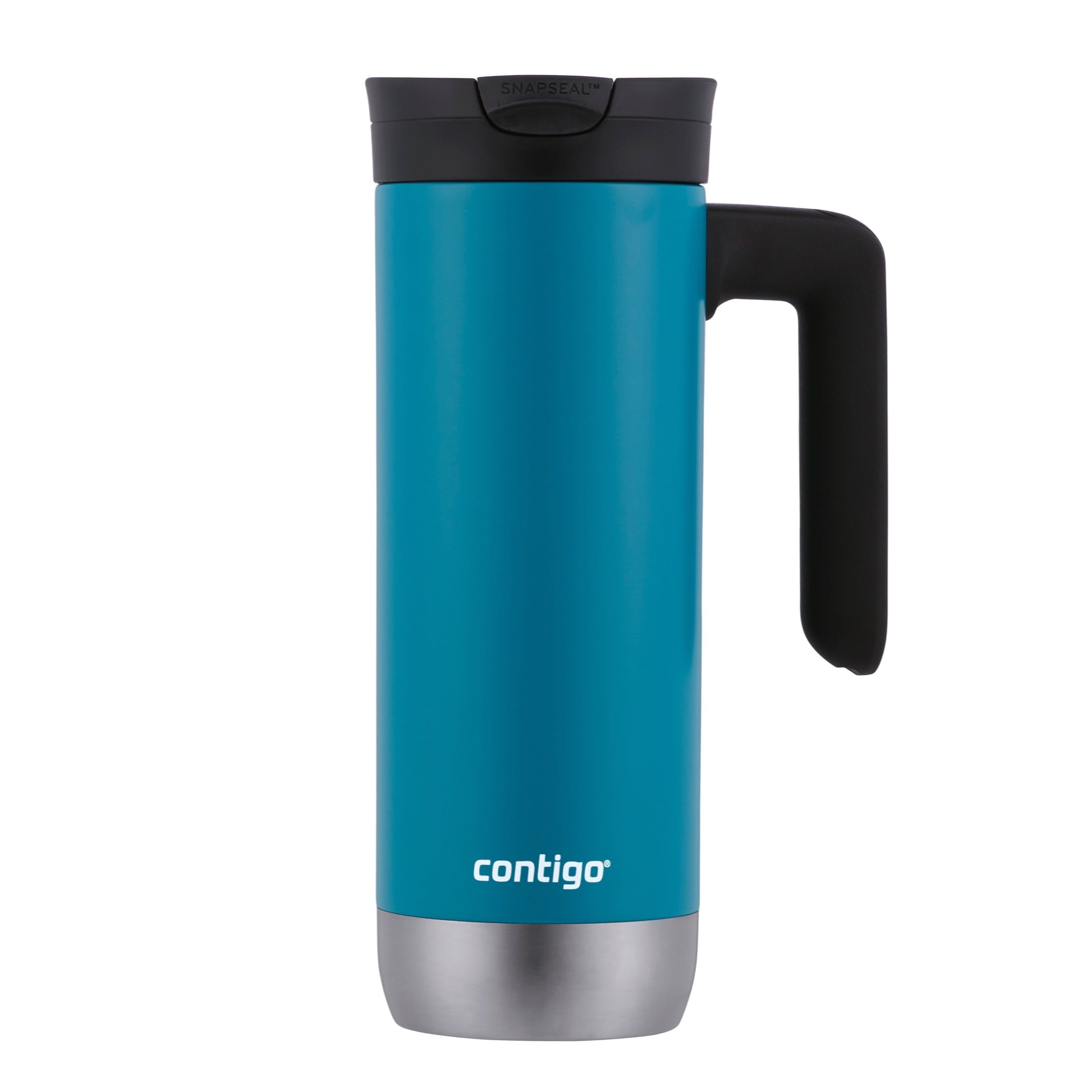 Contigo SnapSeal Insulated Stainless Steel Travel Mug with Handle, 20