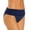 Navy Captain, variant on Women's Coco Reef U95208 Classic Solids Impulse Rollover Bikini Swim Bottom (Navy Captain L)