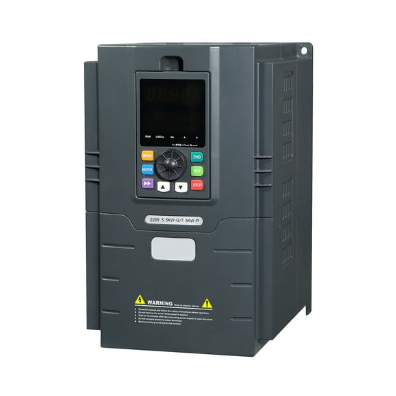 ATO 10hp 220V VFD Variable Frequency Drive Single Phase Input to 3 Phase Output VFD for AC Spindle Motor Speed Control