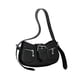 thumbnail image 2 of Bolso de hombro Fernando para mujer de cuero PU negro, 2 of 7
