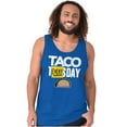 thumbnail image 3 of Taco Tuesday Everyday Mexican Foodie Tank Top T Shirts Men Women Brisco Brands M, 3 of 6