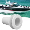 thumbnail image 4 of Drain Scupper, 2in Thru Hull Fitting White Hose Coupler Impact Resistant  For Marine, 4 of 8