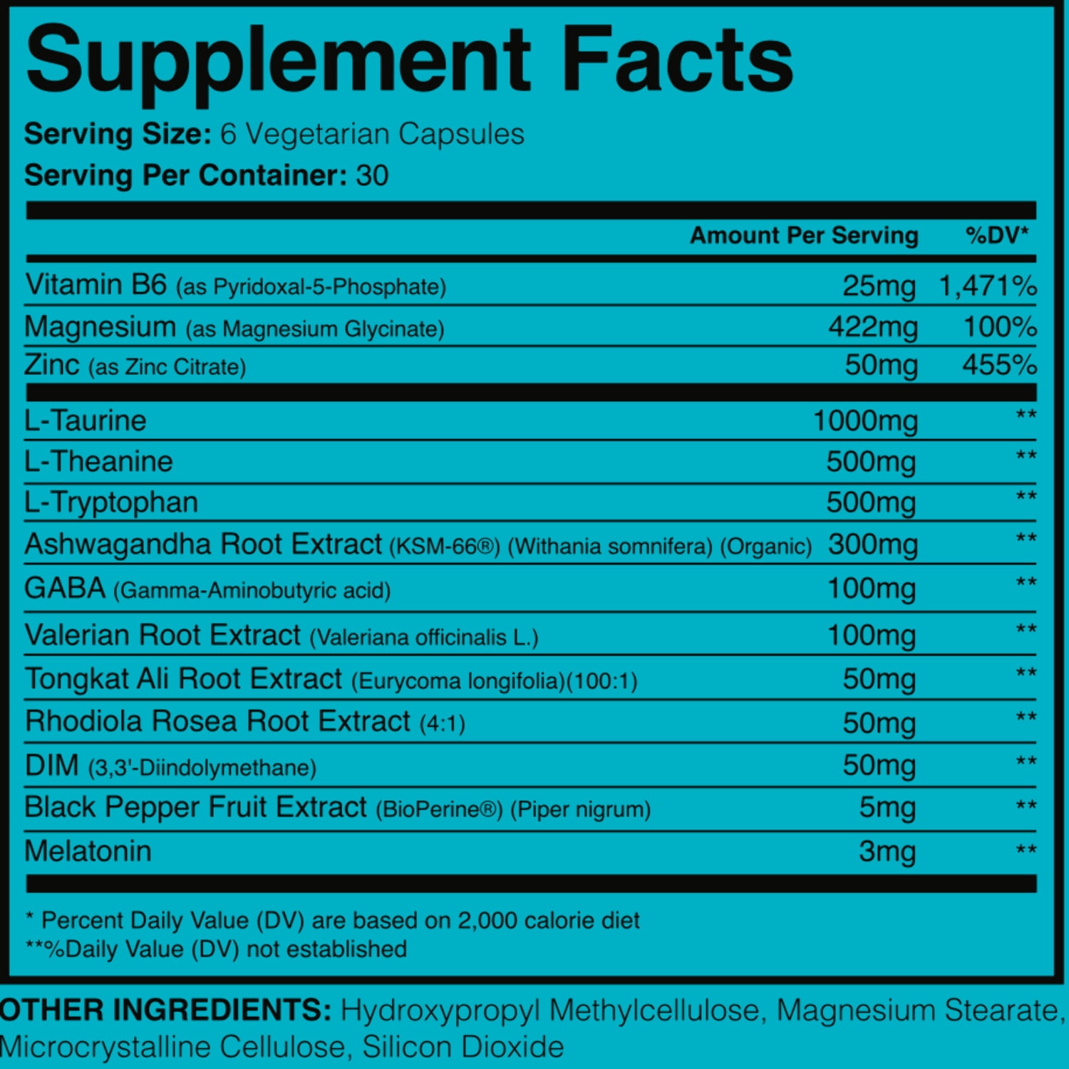 ZMT - Advanced Sleep And Testosterone Booster, With Adaptogens - 30 Servings