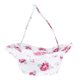 thumbnail image 4 of Sombrero de sol de playa para bebé, transpirable, patrón de flores de moda, sombrero de cubo para niños al aire libre, color rosa, 4 of 9