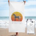 thumbnail image 1 of Déjame en paz, hoy solo estoy hablando con mi caballo, toalla de playa, toallas de baño de microfibra, manta de playa suave para desfiles, natación, yoga, mujeres y hombres, 1 of 4