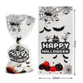 thumbnail image 1 of Bolsas de dulces de Halloween para niños, bolsas de cono, calabaza, Araña, murciélago, embalaje de galletas, bolsa de regalo, truco o trato, decoración de fiesta de Halloween, 1 of 4
