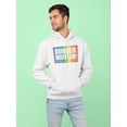 thumbnail image 2 of Dunder Mifflin Rainbow Hoodie Men The Office, Male XX-Large, 2 of 4