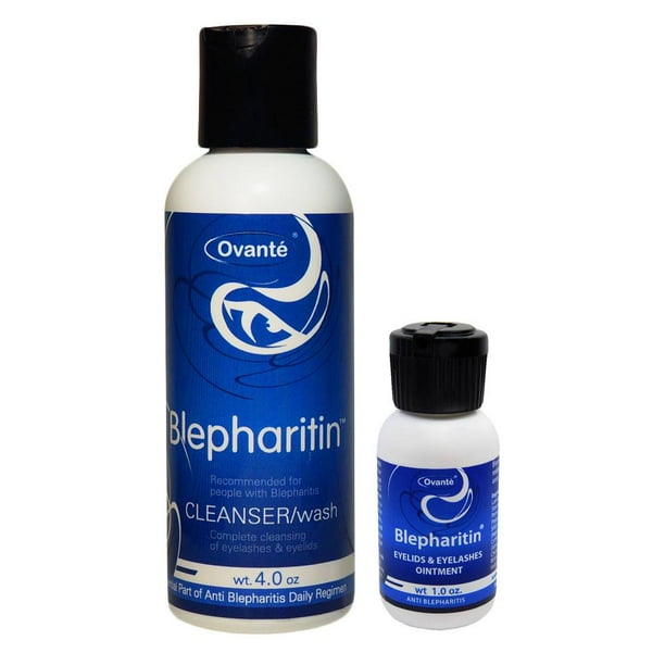 Blepharitin Set of Two Blepharitis Treatment Products, Face Wash and