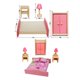 thumbnail image 3 of Fiudx Ofertas Flash Artículos En Oferta Muebles De Casa De Muñecas De Madera, Juego De Habitación Para Niños Con Accesorios Para Casa De Muñecas, 3 of 3
