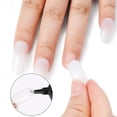 thumbnail image 4 of Quick Drying Nail Glue Kit - 10g Semi Solid Glue with 10ml Remover, No Lamp Needed, Long Lasting, Easy Application, Drip-Proof Formula, Press-On Nail Adhesive, Acrylic Nail Tips, Makeup Organizers, 4 of 9