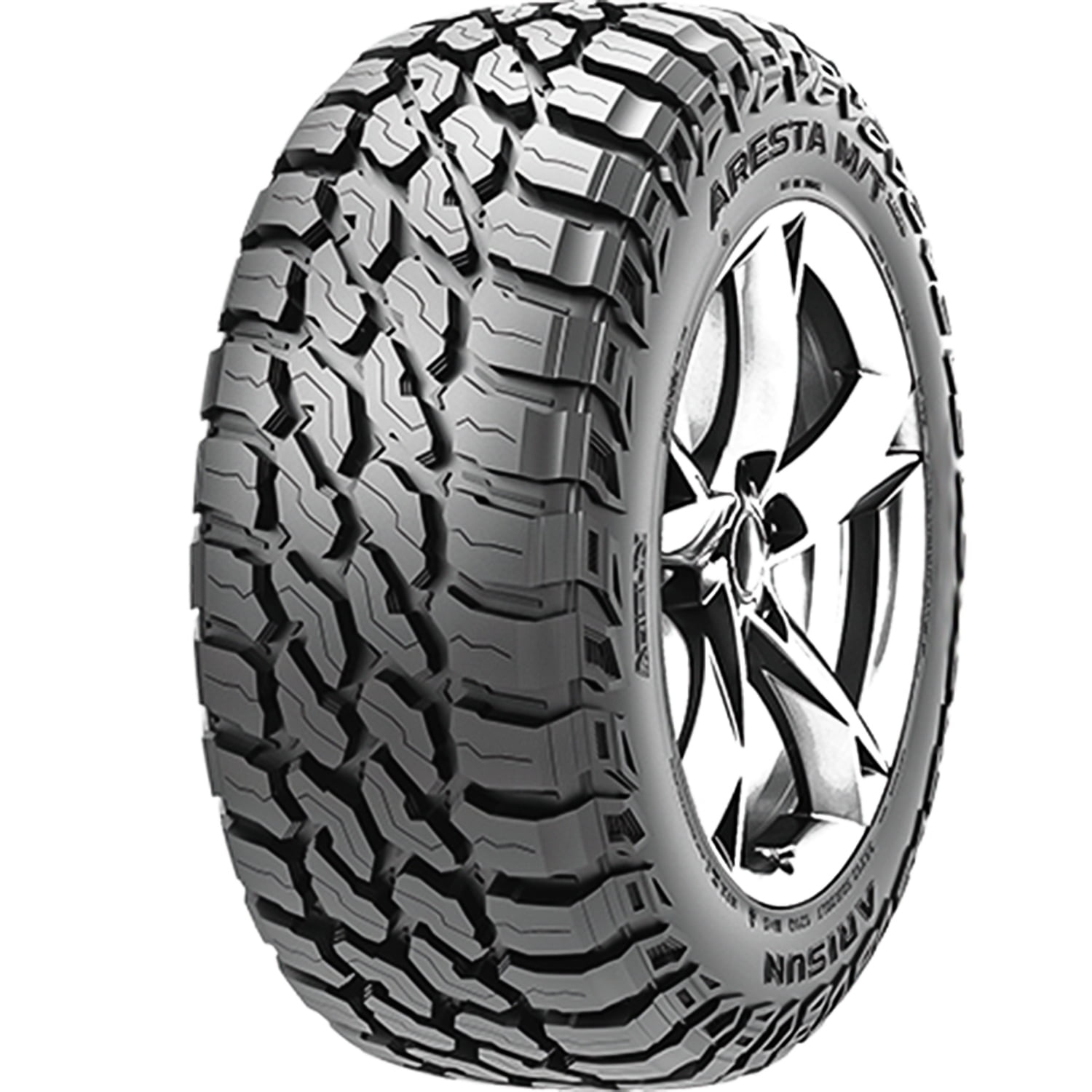 Arisun Aresta A/T ZG06 LT 33X12.50R17 All Terrain Tire, Load Range