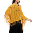 thumbnail image 1 of Stylish Triangle Shawl Scarf Perfect for Weddings and Formal Gatherings, 1 of 2