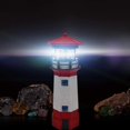 thumbnail image 4 of ORUYROP Outdoor Solar Lighthouse, Rotating Lamp LED Solar Garden Lights, Smart Sensor Rotating Lamp for Garden Landscape Yard, 4 of 7