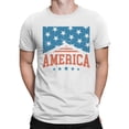 thumbnail image 2 of Vintage USA Patriotic Stars Men's T-shirt, 2 of 3