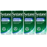 4 Pack - Systane Original Long-Lasting Dry Eye Relief, Refreshes & Lubricates, Soothing Comfort, 0.5 FL OZ (15ml)