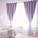 thumbnail image 4 of Cortina Lisa Diseño Estrella Modelo Morado, 4 of 4