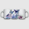 thumbnail image 5 of 5pcs Butterfly UV DTF Transfer Stickers, For Glass Tumbler, Waterproof Decals, Plastic Adhesive Label For Bottles And Cups Decor, 5 of 9