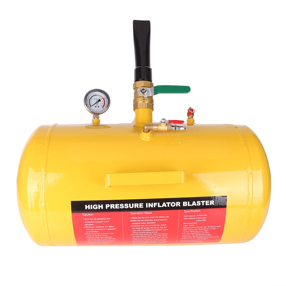5 Gallon Portable Air Bead Seater Tire Inflator Seating Blaster Truck 145psi