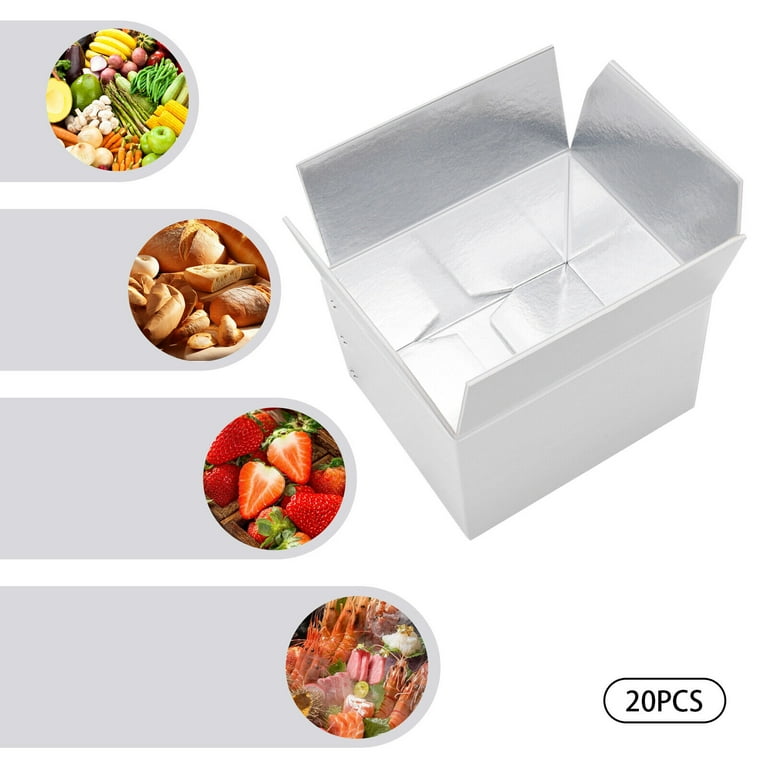 Insulated Shipping Box Large Cold Shipping Box, 30.5x25.4x20