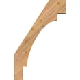 thumbnail image 3 of 3 1/2"W x 22"D x 34"H Merced Smooth Knee Brace, Western Red Cedar, 3 of 4