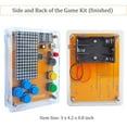 thumbnail image 5 of DIY Solder Project Game Kit with 5 Retro Classic Games for Electronic Soldering Practice and Learning, Comfortable Acrylic Case and Handheld Size, Ideal Gift for Family and Friends, 5 of 7